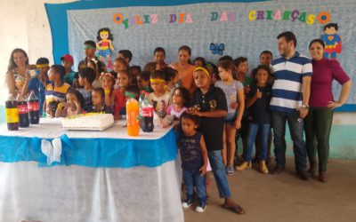 Prefeitura realiza festa em comemoração ao Dia das Crianças na comunidade do Lago Grande