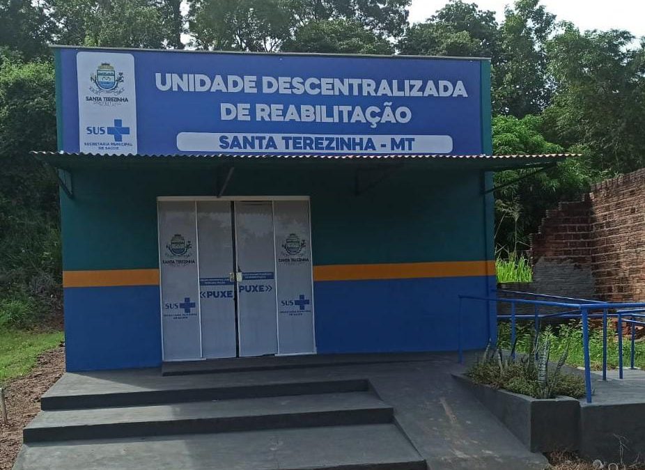 Prefeitura de Santa Terezinha faz melhorias na Unidade Descentralizada de Reabilitação e amplia atendimento à população