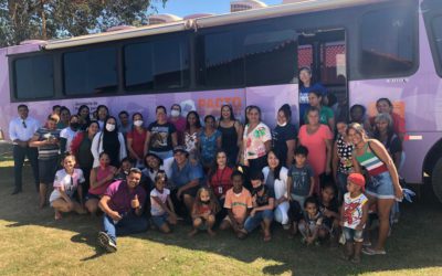 Ônibus Lilás, iniciativa de combate à violência contra a mulher da Setasc-MT, realiza 3 dias de atendimentos em Santa Terezinha!