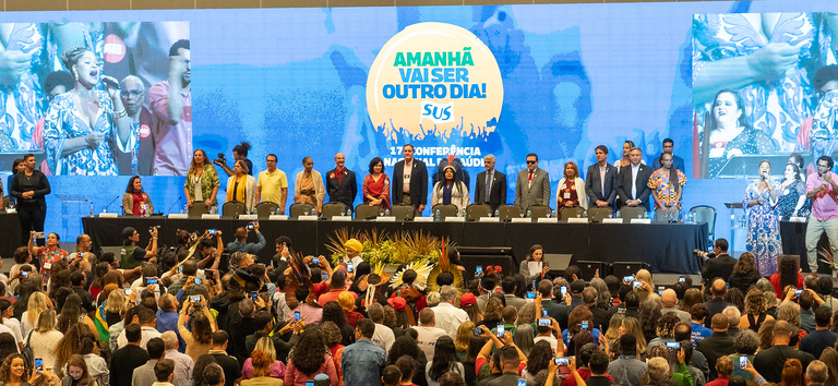 Santa Terezinha participa da 17ª Conferência Nacional de Saúde, em Brasília